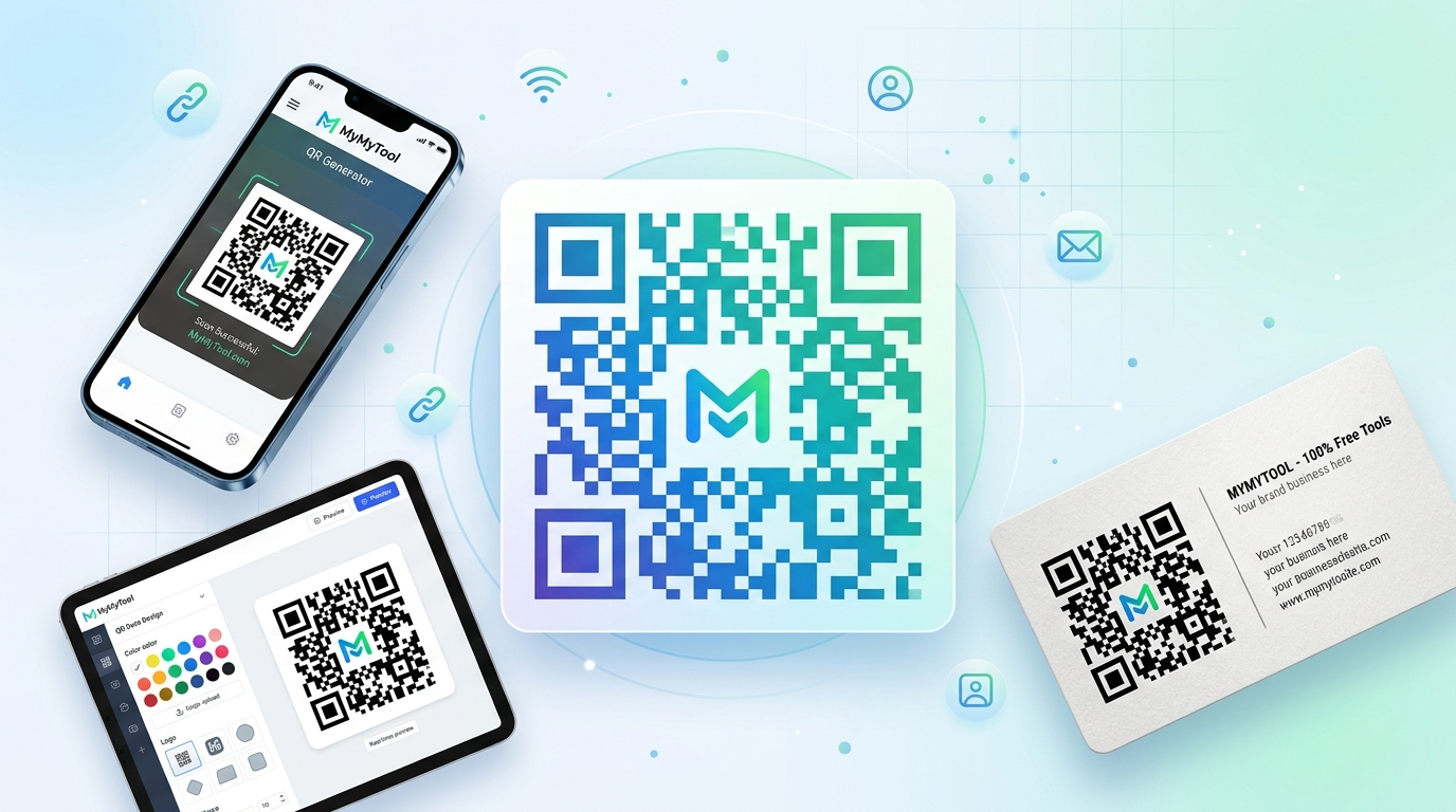 MyMyTool QR Generator — create custom QR codes